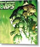 Green Lantern Corps Metal Print