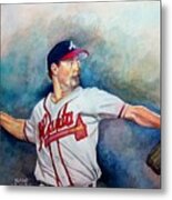 Greg Maddux Metal Print