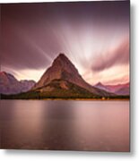 Grinnell Sunrise Metal Print