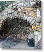 Grotto Of Our Lady Of Lourdes 2 Metal Print