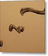 Growing Bone Metal Print