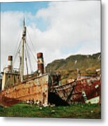 Grytviken Ghosts Metal Print