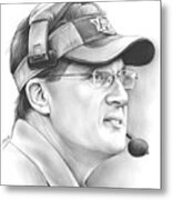 Gus Malzahn Metal Print