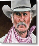 Gus Mccrae Texas Ranger Metal Print