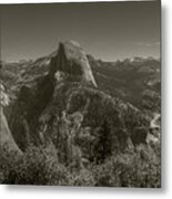 Half Dome From Panorama Trail Metal Print