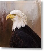 Hallmark Of Courage - Eagle Art Metal Print