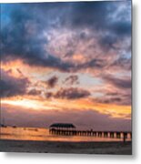 Hanalei Sunset Metal Print