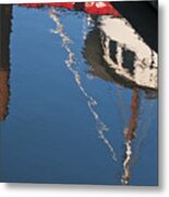 Harbor Reflections Metal Print