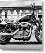 Harley Davidson V-twin Metal Print