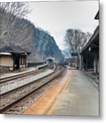 Harpers Ferry Train Station Metal Print