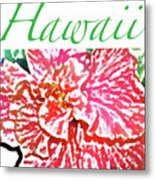 Hawaii Blush Metal Print