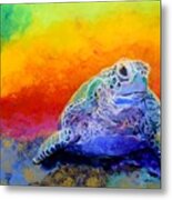 Hawaiian Honu 4 Metal Print