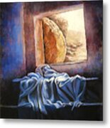 He Is Risen Metal Print