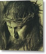 Head Of Christ Metal Print