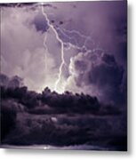 Heavy Hitter Metal Print