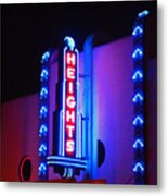 Heights Theater Metal Print