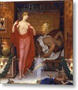 Hera In The House Of Hephaistos Metal Print