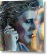 Bowie Heroes, David Bowie Metal Print