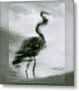 Heron De Nacht Metal Print