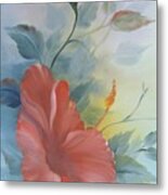 Hibiscus Metal Print