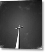 Higher To Heaven - Black And White Photography By Linda Woods Metal Print