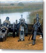 Historic Cannons Metal Print