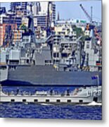 Hmas Labuan Ii  L128 Metal Print