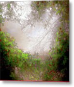 Holly Heart Metal Print