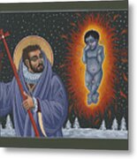 Holy Poet-martyr St Robert Southwell And The Burning Babe 199 Metal Print