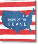 Home Of The Brave Metal Print