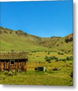 Homestead On Squaw Butte Metal Print