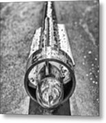 Hood Ornament Metal Print