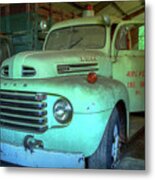 Hopewell Fire Truck Metal Print