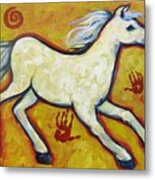 Horse Indian Horse Metal Print