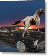 Horse Power Metal Print