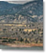 Horsetooth Reservoir Panoramic Hdr Metal Print