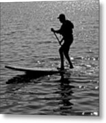 Hot Moves On A Sup Metal Print