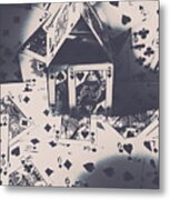 House Of Cards Metal Print