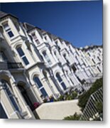 Houses In Port St Mary, Isle Of Man Metal Print
