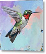 Hummingbird #4 Metal Print