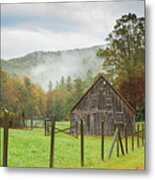 Hunting Cabin-3 Metal Print