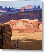 Hunt's Mesa Spotlighting Metal Print