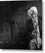 Husain Metal Print