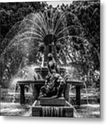 Hyde Park Fountain Metal Print