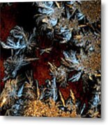 Ice Cold Gold Metal Print