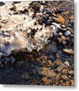 Ice In The Stream Two Metal Print