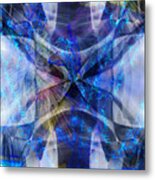 Ice Structure Metal Print