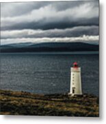 Icelandic Lighthouse Metal Print