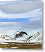 Icelandic Wilderness Metal Print