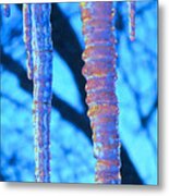 Icicles Four Metal Print